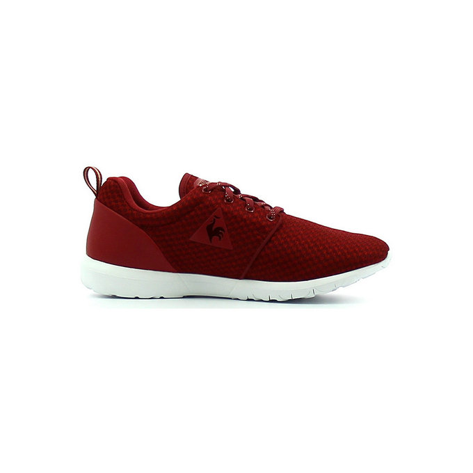 Le Coq Sportif Dynacomf W Feminine Mesh Ruby Wine Chaussures Baskets Basses Femme